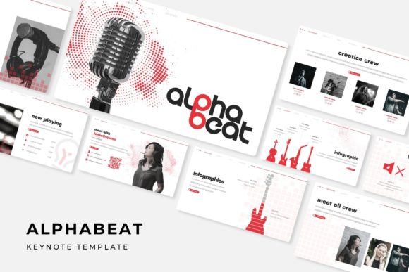 Alphabeat Keynote Template: A Versatile Tool for Professional Presentations