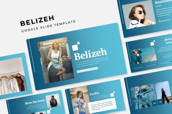Belizeh Google Slide Template for Professional and Creative Presentations