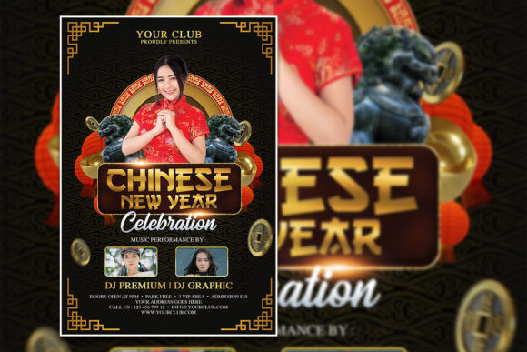 Chinese New Year Celebration Poster: A Must-Have for Event Promotion