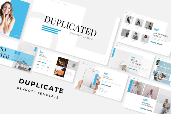 Duplicated Keynote Template: A Versatile Tool for Presentations
