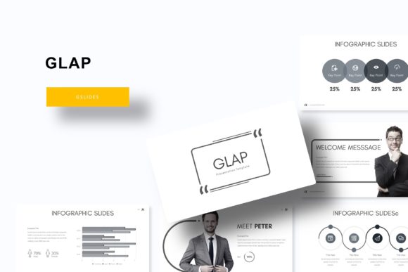 Glap Google Slide Template: Modern Design for Every Project