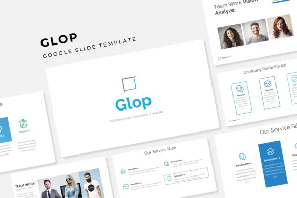 Glop Google Slide Template: A Versatile Tool for Professional Presentations