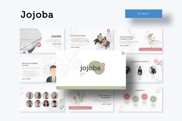 Jojoba Keynote Template: A Versatile and Professional Presentation Solution