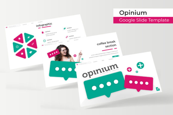 Opinium Google Slide Template: A Modern Tool for Professional Presentations