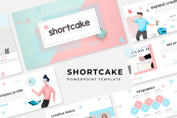 Shortcake Power Point Template: A Modern Design Solution for Professional Presentations