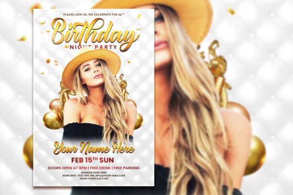 White Birthday Party Invitation Template: A Practical Tool for Seamless Event Planning